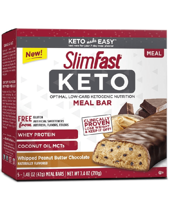 Slimfast Keto Meal Replacement Whipped Peanut Butter - Slim Fast Keto Products (700x700), Png Download