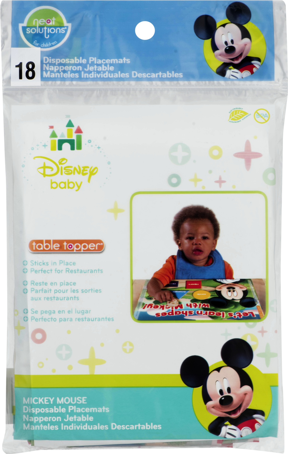 Disney Neat Solutions Table Topper Disposable Placemats - Neat Solutions Disney Disposable Table Topper Placemats (1800x1800), Png Download