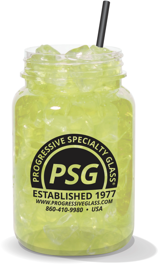 24oz Plastic Mason Jar - Plastic (598x919), Png Download