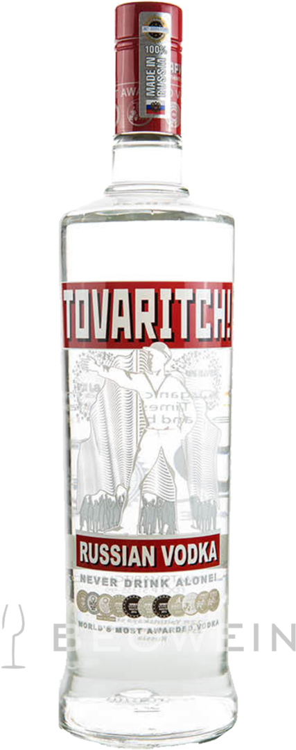 Tovaritch Russian Vodka 1,0 L - Vodka Tovaritch 0 5 (1080x1080), Png Download