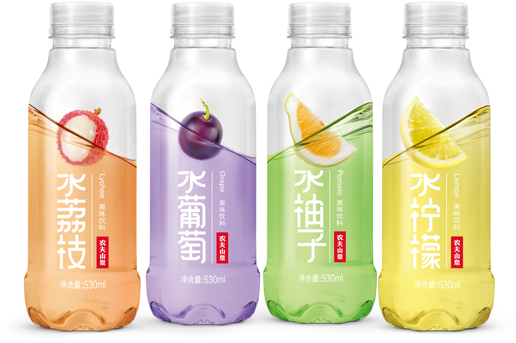 Nongfu Spring Flavoured Water Is Made By Our Natural - Nongfuspring Grape Flavor Water 530ml 农夫山泉 水葡萄果味饮料 (1024x708), Png Download