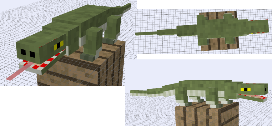 While Not A True Dragon, It's Nonetheless A Deadly - Minecraft Komodo Dragon (876x410), Png Download