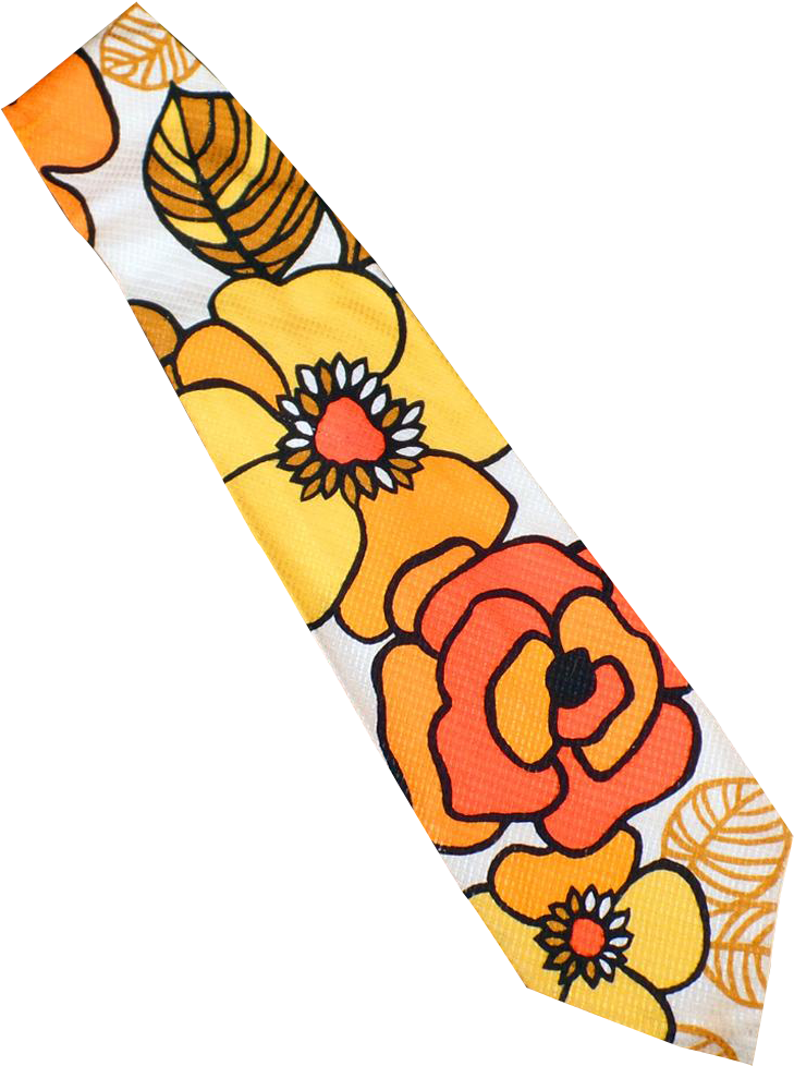 Clip Art Men S Vintage Wide Old Tie With - Necktie (977x977), Png Download