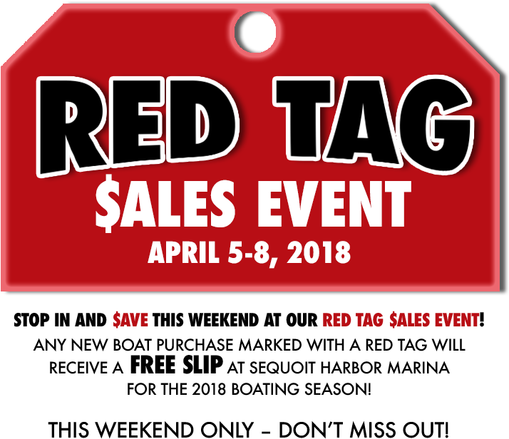2018 Sequoit Red Tag $ales Event - Sign (761x674), Png Download