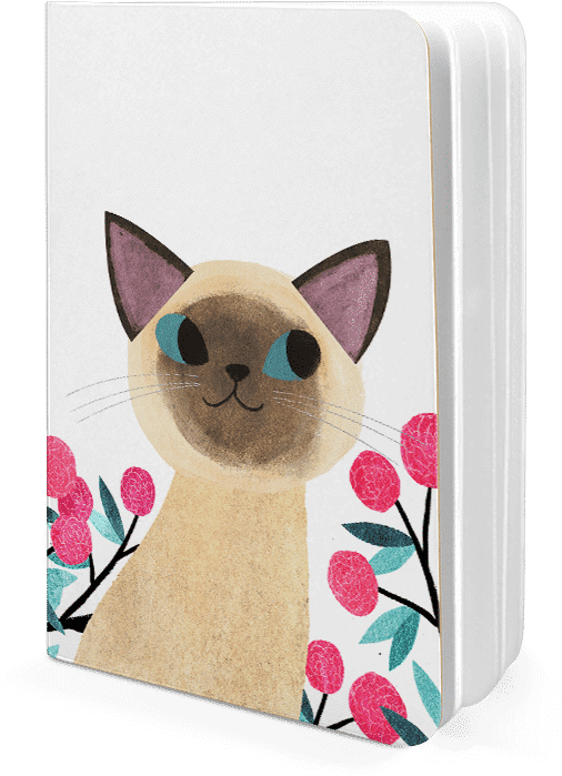 Dailyobjects Ulysses The Cat A6 Notebook Plain Buy - Peopic Retail Private Limited (600x700), Png Download