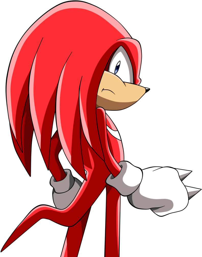 Lucifer - Knuckles Sonic Vector (1024x1024), Png Download