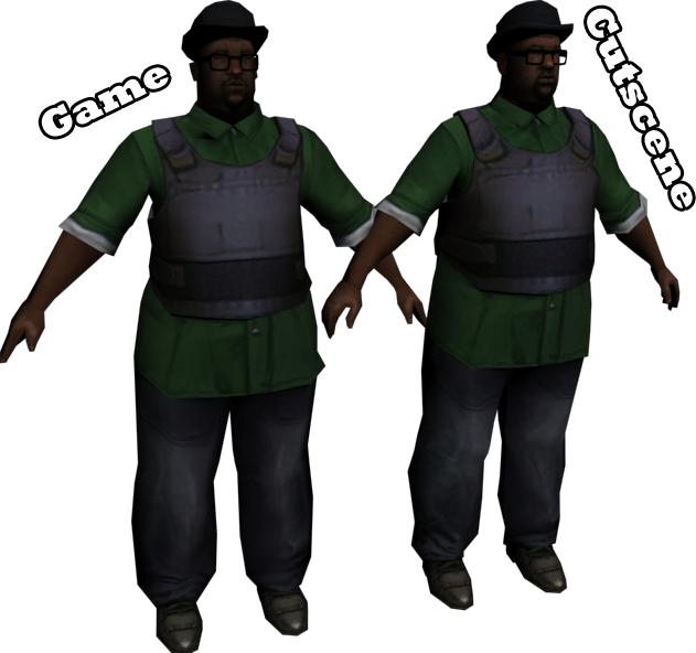 11aia9c - Big Smoke Gta Online (631x592), Png Download