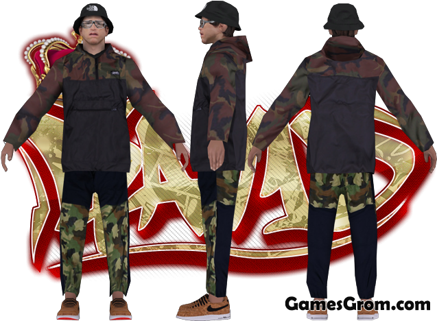 Скин Для Gta San Andreas - Grand Theft Auto: San Andreas (640x480), Png Download