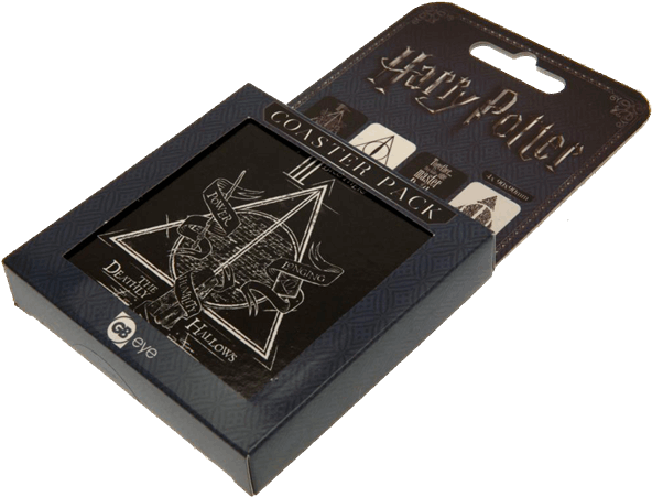 Harry Potter Deathly Hallows A5 Notebook See (600x600), Png Download