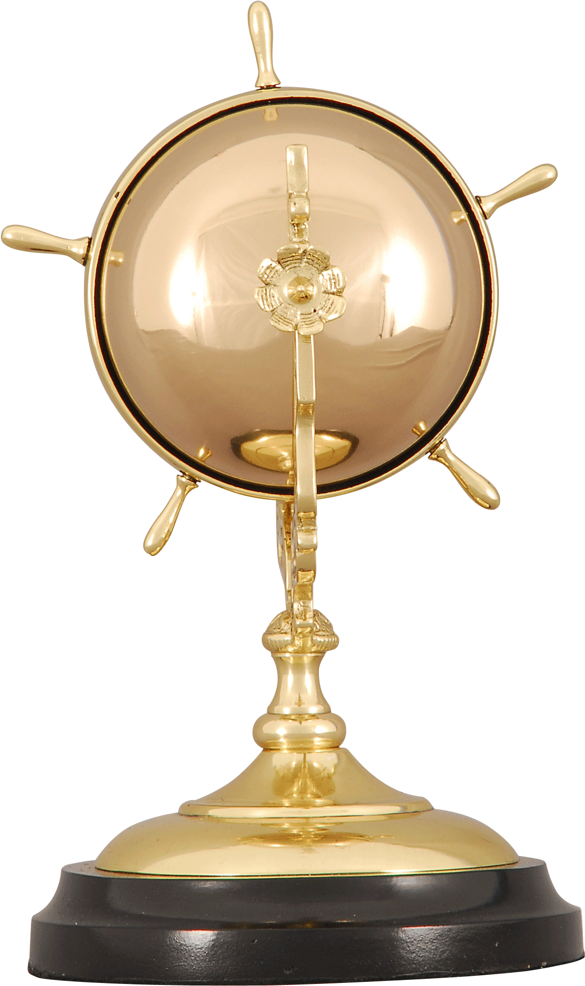 Rare Rotating Ships Wheel Hotel Bell Vintage And Antique - Hotel (1935x1935), Png Download