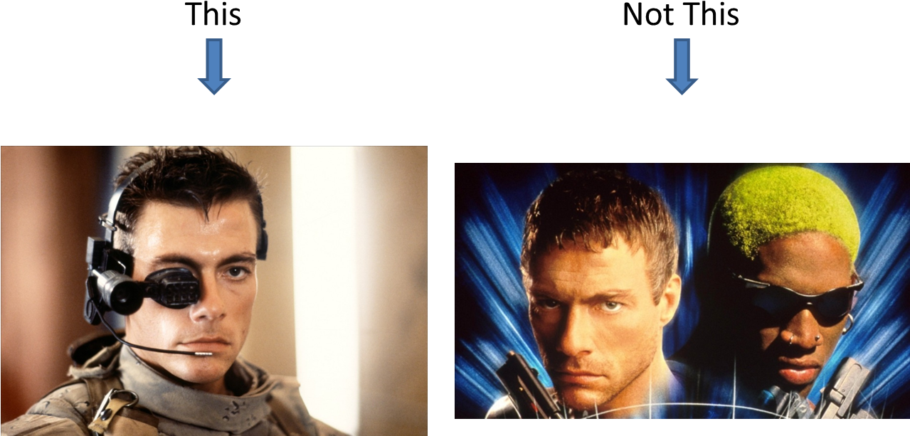 This Is Your Double Team Where You Make Dennis Rodman - Double Team (1278x640), Png Download