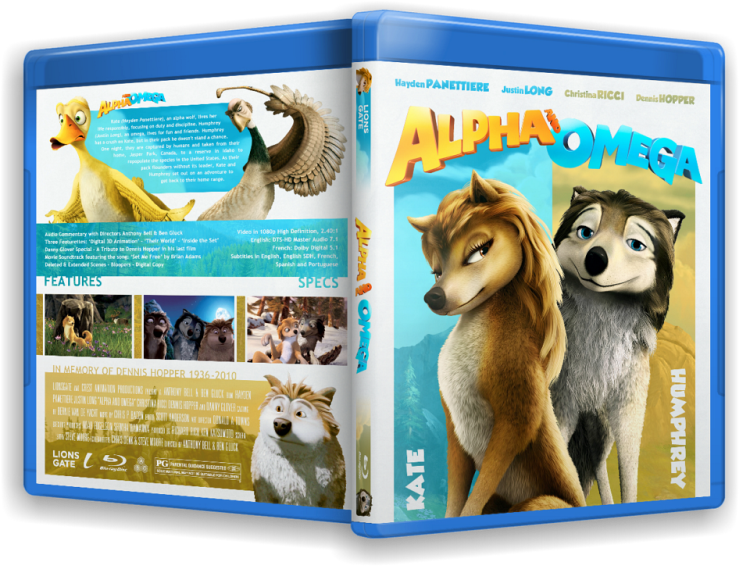 The Complete Series - Alpha And Omega: 3-movie Pack - Part 1 [3 Discs] (800x600), Png Download