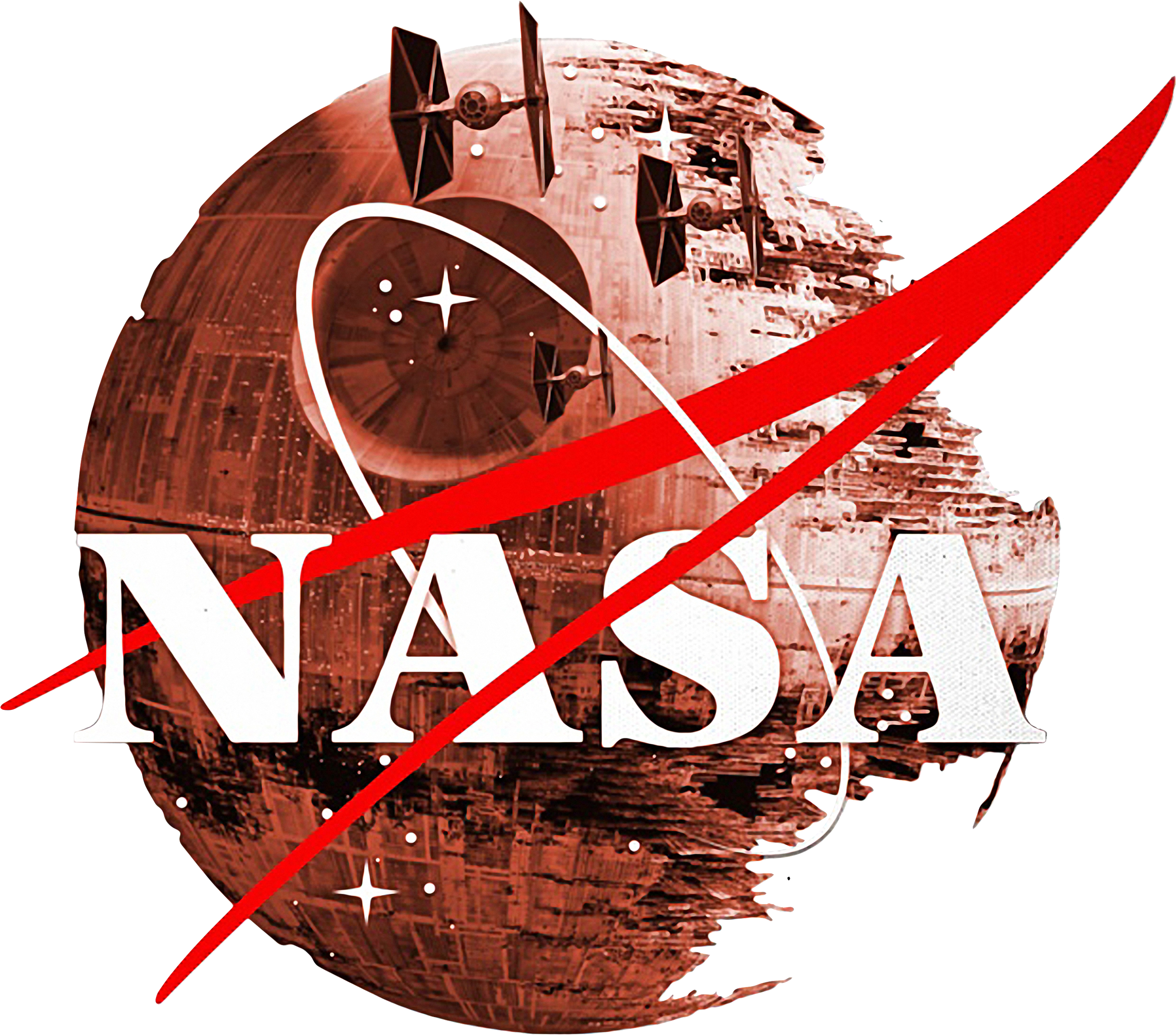 Nasa Death Star Star Wars Shirt, Sweater, Hoodie, And - Fathead 'star Wars - Death Star' Wall Decals, Size (2400x3200), Png Download