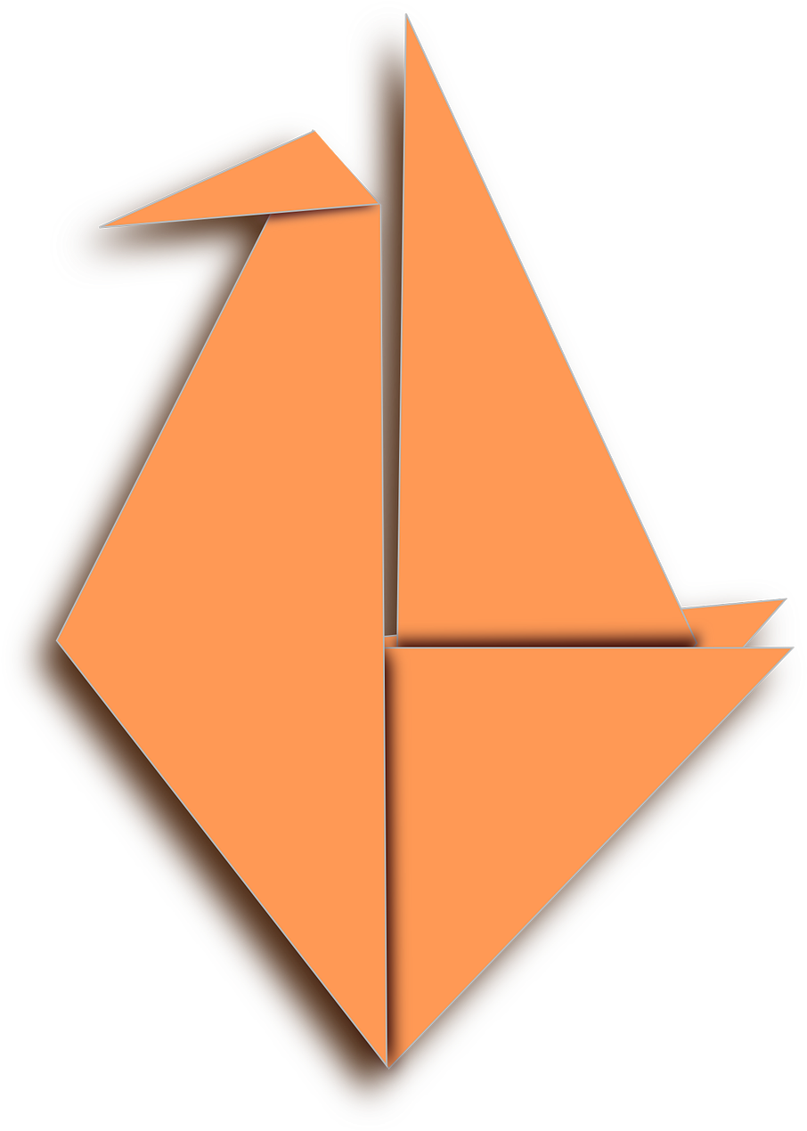 Origami Clip Art (500x701), Png Download