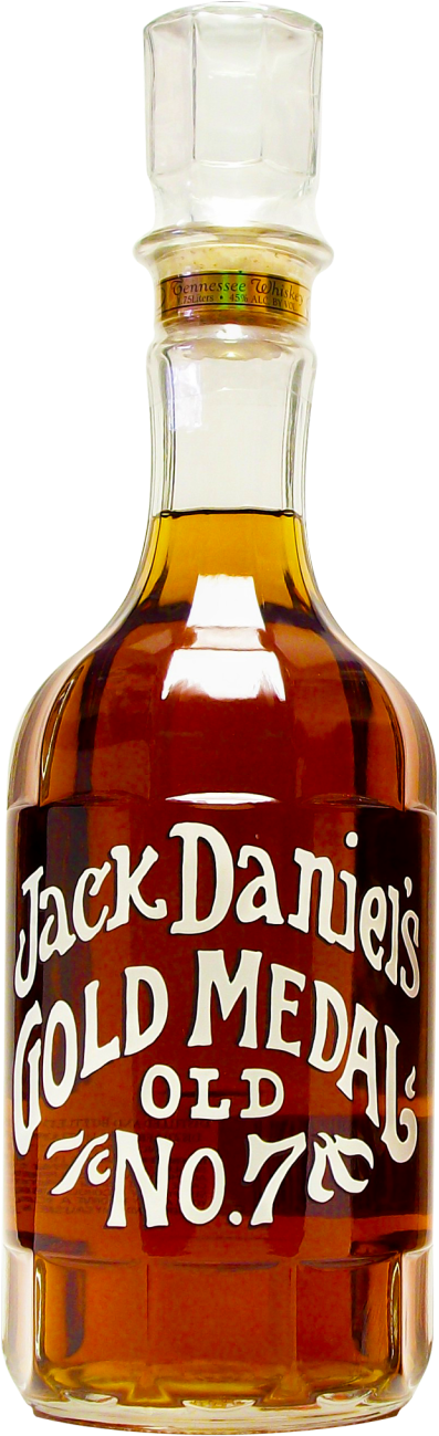 Gold Medal Decanter - Jack Daniels Gold Medal Decanter (800x1408), Png Download
