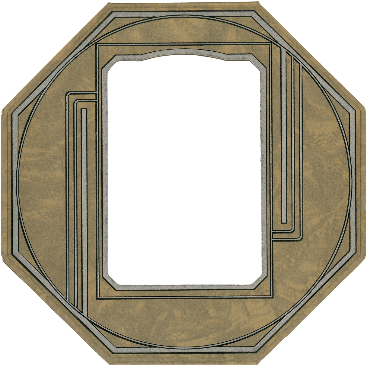 Frame Shape Vintage - Antique (1280x1269), Png Download