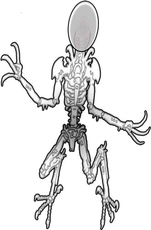 Infectidrone [mutant Future/mythos Future] - Illustration (498x752), Png Download