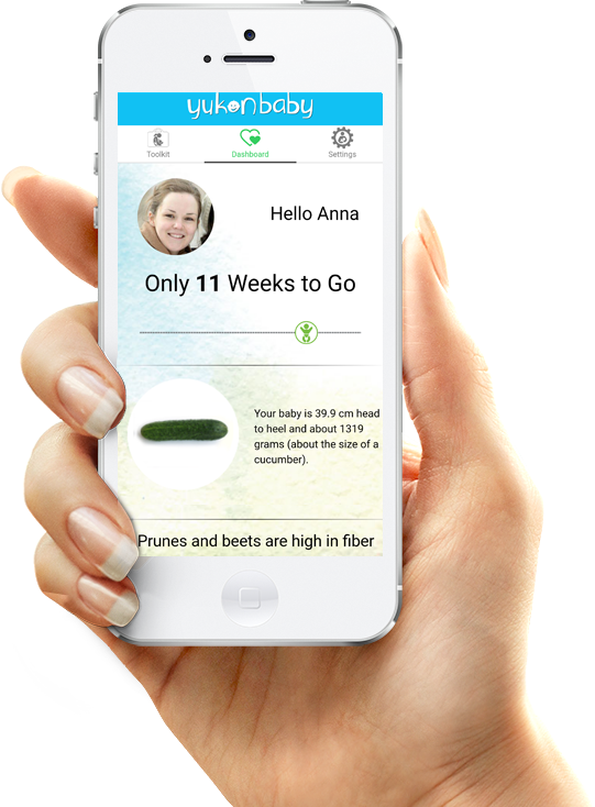 Yukonbabyapp Mobile - Mobile Mockup Hand Png (541x734), Png Download
