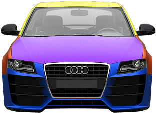 Audi A4'09 By Monkeyface - Audi Avantissimo (1004x373), Png Download