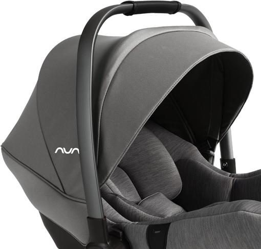 Removable, Full Coverage Upf 50 Canopy With Flip Out - Nuna Pipa (670x500), Png Download