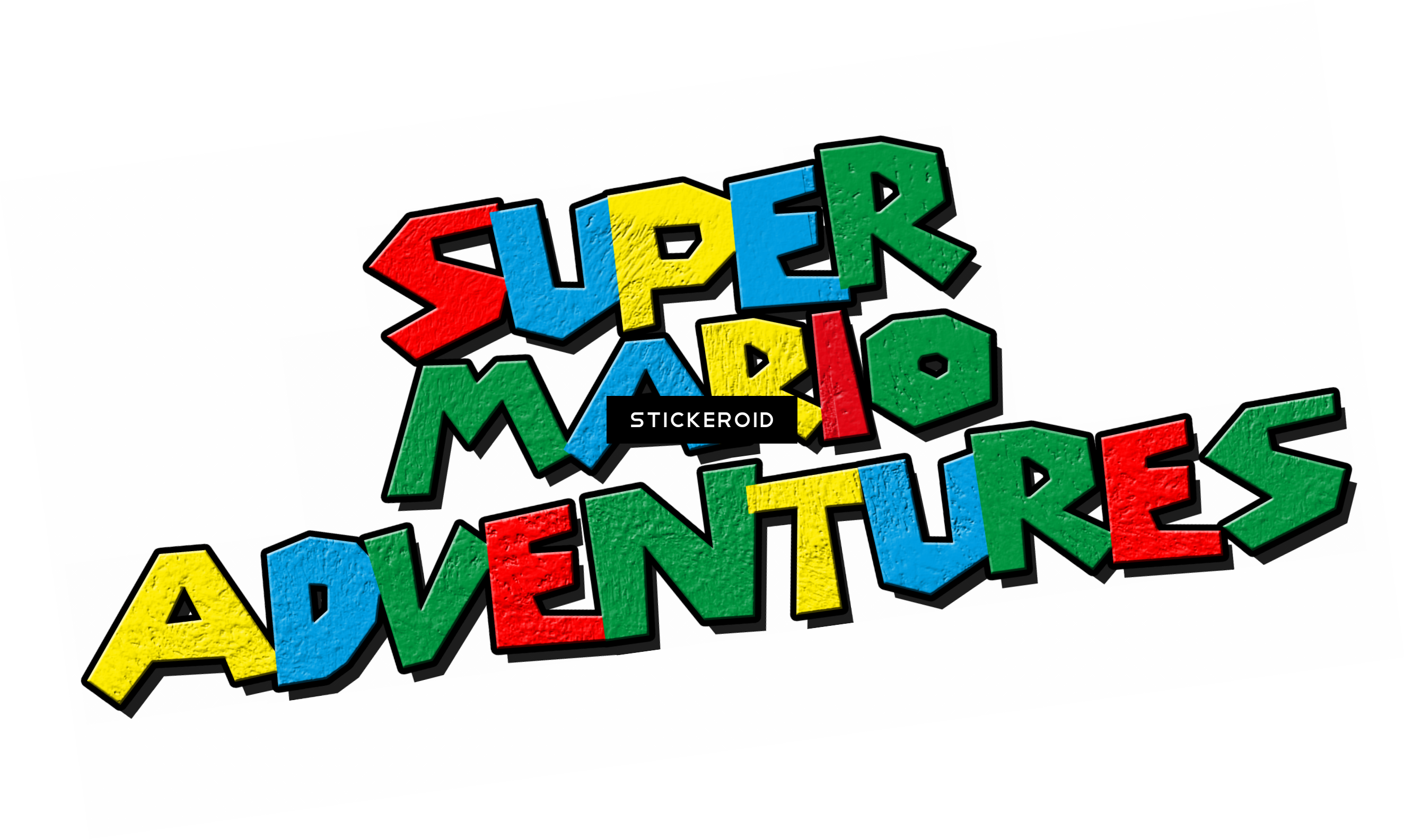 Super Mario - Super Mario Adventures (2648x1585), Png Download