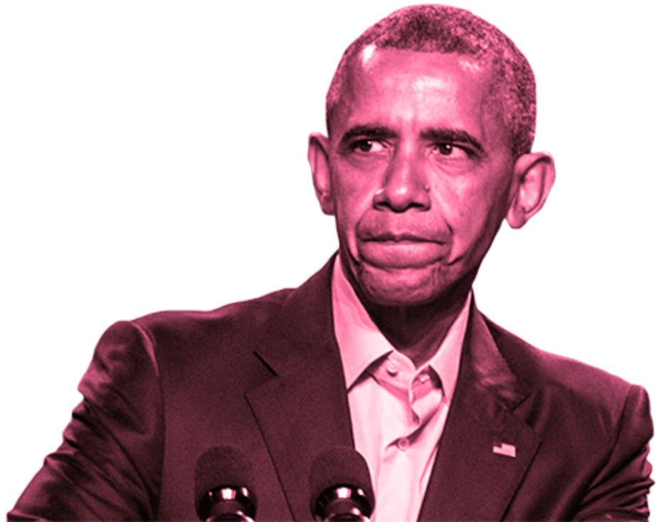 As Obama's Second Term Comes To An End, He's Been Bedeviled (1000x734), Png Download
