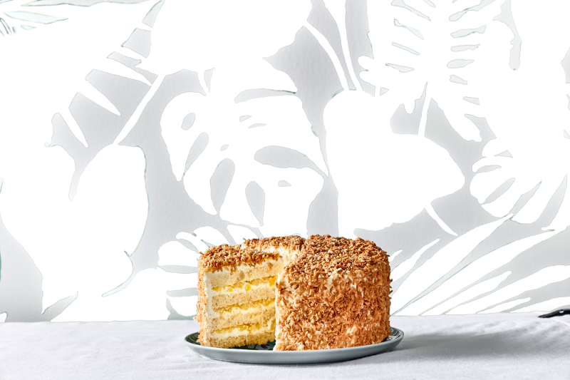 Piña Colada Cake - Colada (800x533), Png Download