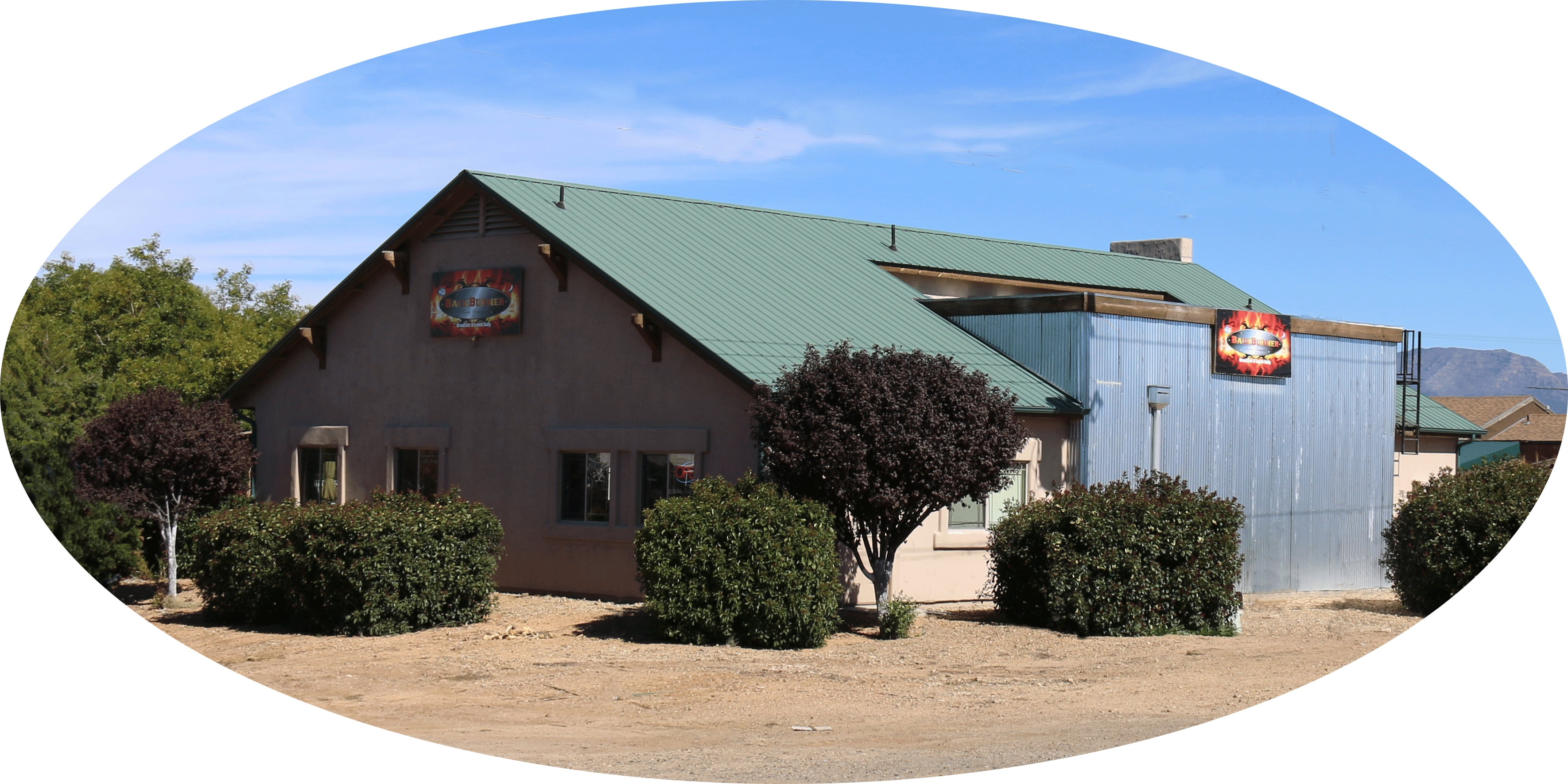 Backburner Family Restaurant In Prescott Valley Az - Backburner Prescott Valley Arizona (3540x1771), Png Download
