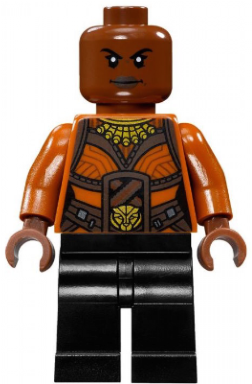 Lego Black Panther Okoye (750x750), Png Download