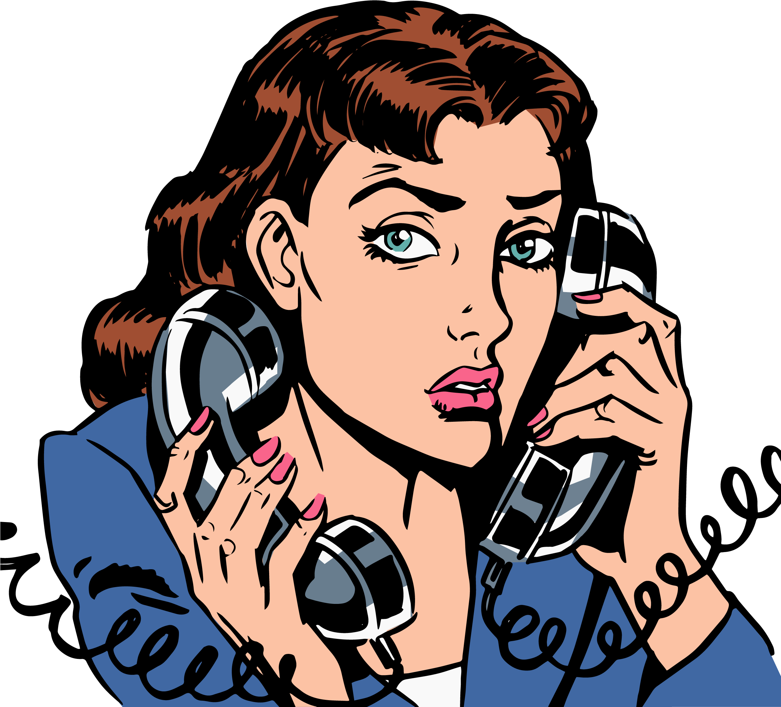Photograph Clipart Female Photographer - Pop Art Phone Royalty Free (2500x2500), Png Download