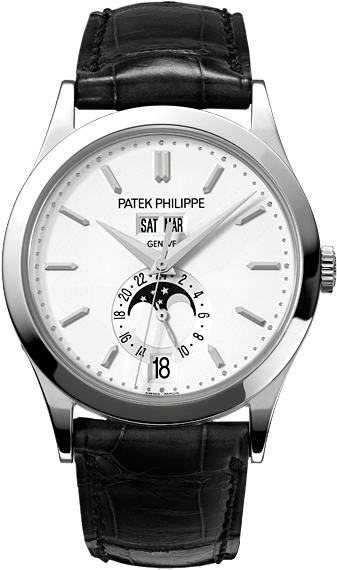 5396g 011 White Gold Men Complications 1 - Patek Philippe 5396g 011 (567x599), Png Download