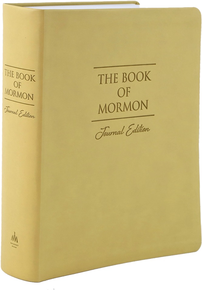 The Book Of Mormon, Journal Edition, Faux Leather, - Religious Text (1000x1000), Png Download