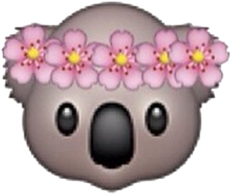 Emoji Koala Tambler Kawaii Japan Коала Freetoedit - Emojis De Animales (1024x1024), Png Download