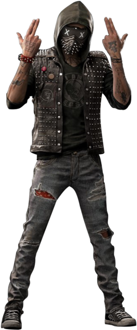 Thumb Image - Watch Dogs 2 Costume (1115x717), Png Download
