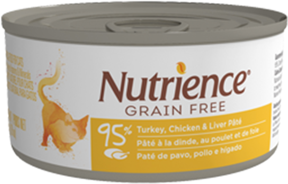 Nutrience Adult Cat Grain Free Turkey Chicken & Liver - Oceanic Fish Wet Food For Cats (600x600), Png Download