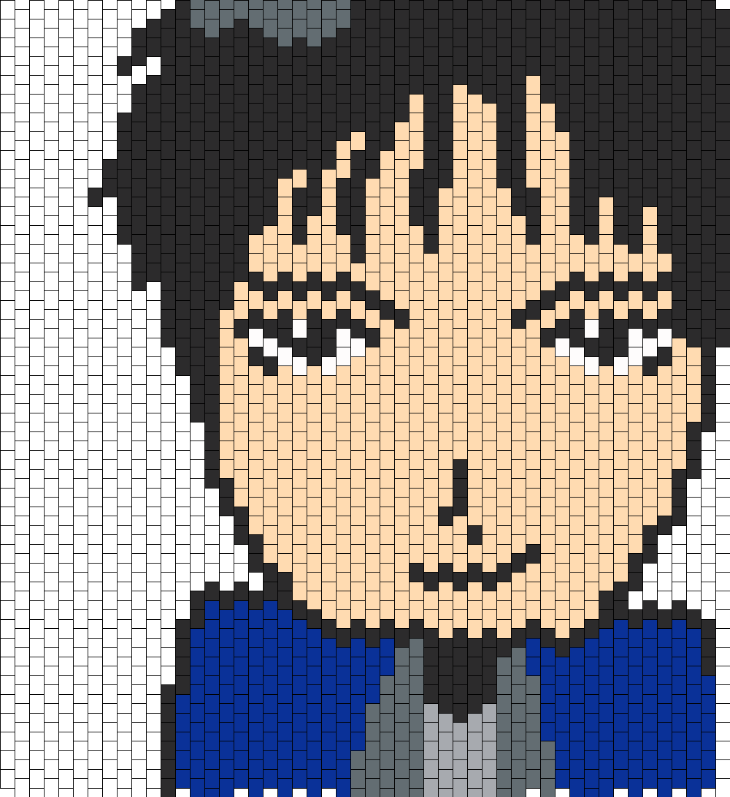 Colonel Roy Mustang Poster 1 Bead Pattern - Cross-stitch (1050x1147), Png Download