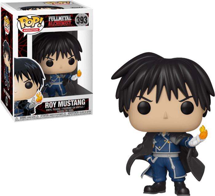 Colonel Mustang - Figurine Pop Fullmetal Alchemist (709x709), Png Download