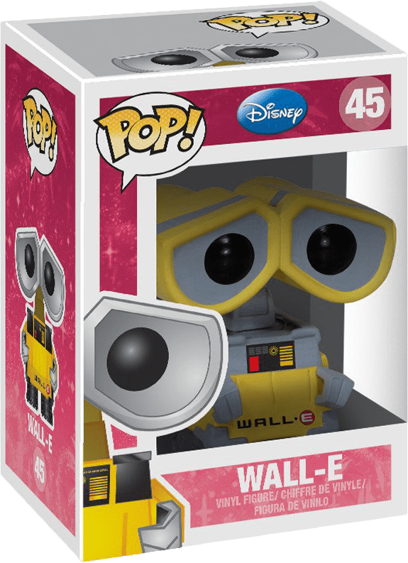 Funko Pop Disney Wall E - Pop Vinyl Of Monster Inc (575x793), Png Download