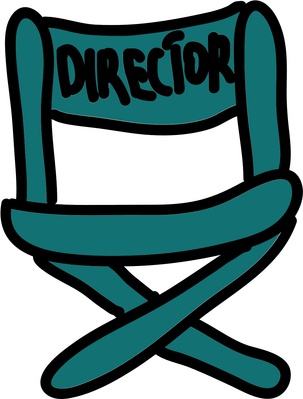 Directors Chair Icon - Director's Chair (1600x1600), Png Download