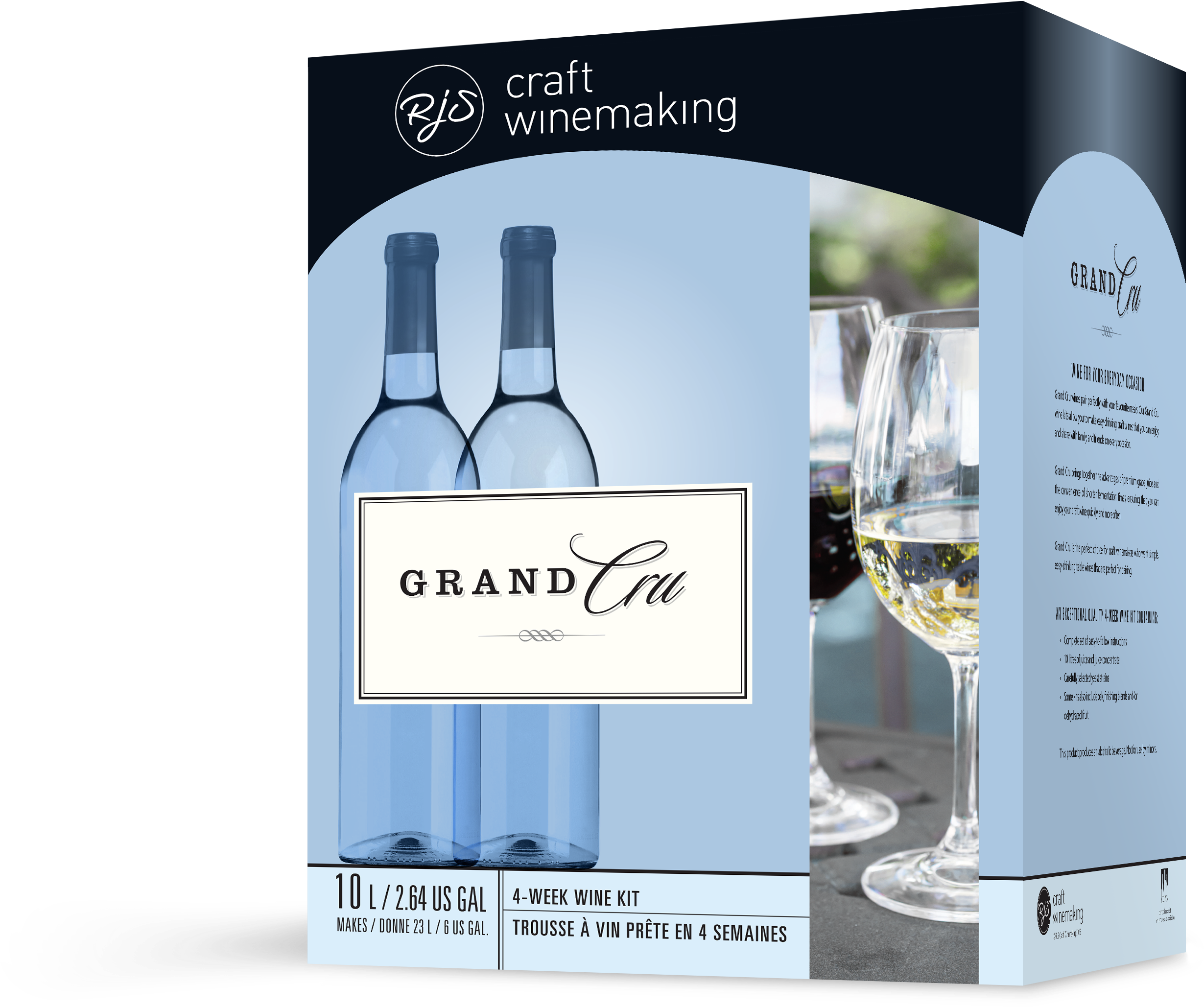 Grand Cru Cabernet Sauvignon Wine Kit (3000x3000), Png Download