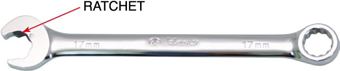 Ratchet Open End & Ring Wrenches - Socket Wrench (794x448), Png Download