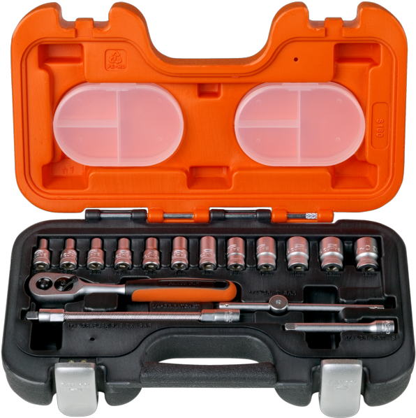 1/4" Socket Set - Bahco S160 (800x600), Png Download