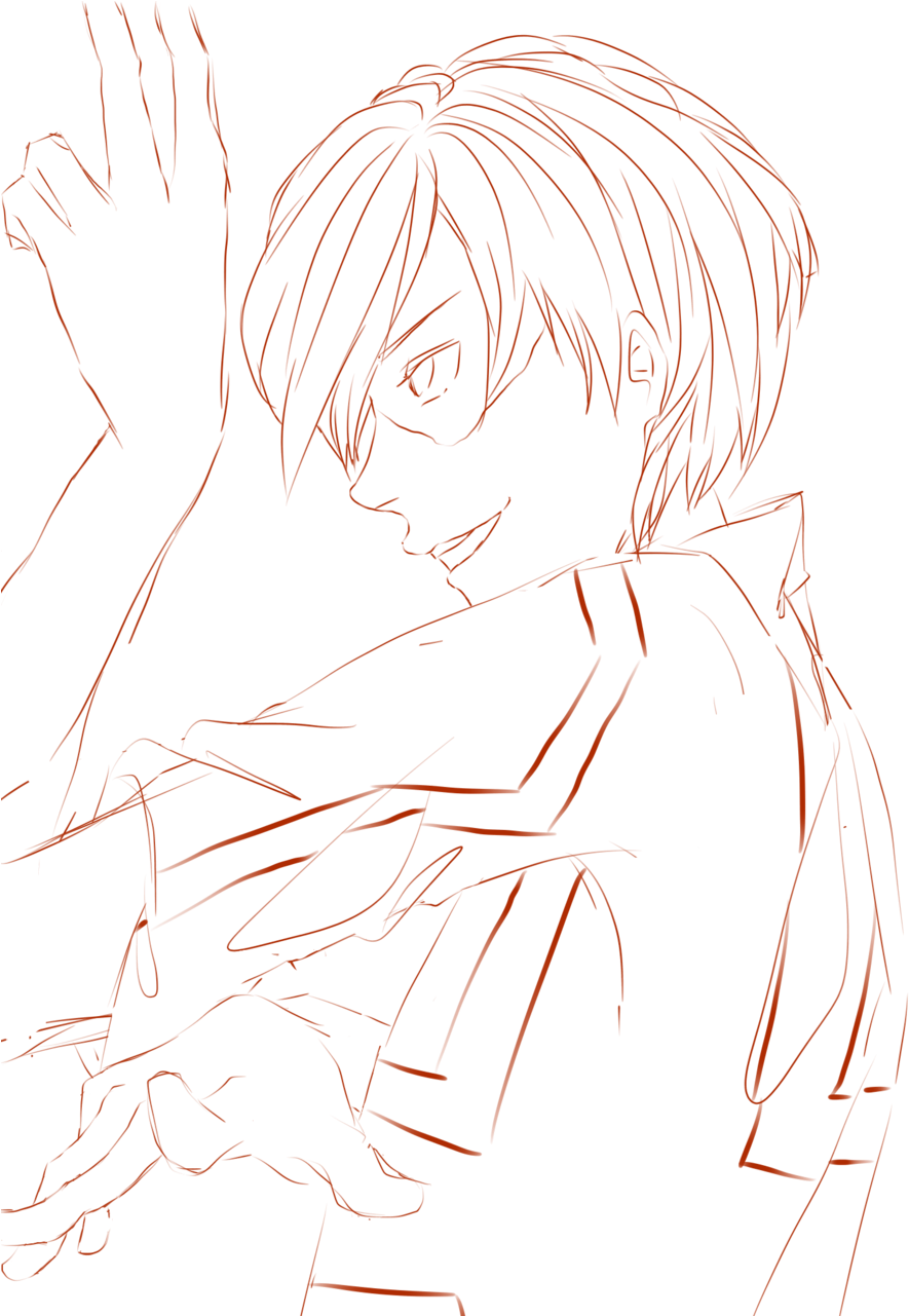 Todoroki Wip - Sketch (960x1280), Png Download