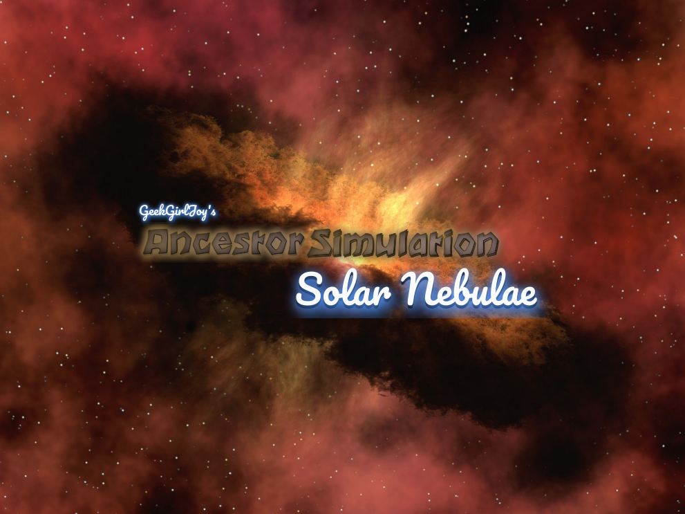 Ancestor Simulations Adding Elements & Solar Nebulae - Animation (991x743), Png Download