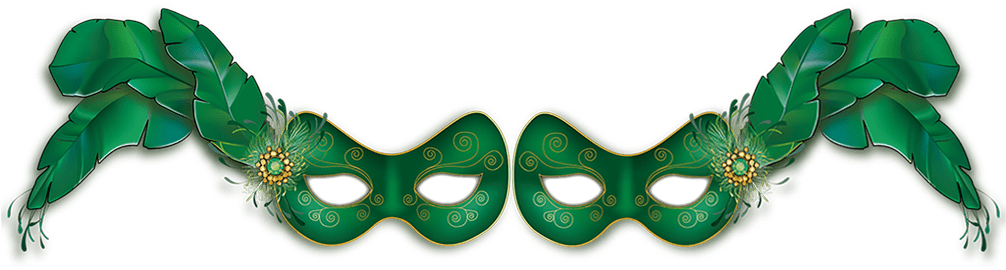 Carnival Celebration Box - Mask (1024x300), Png Download