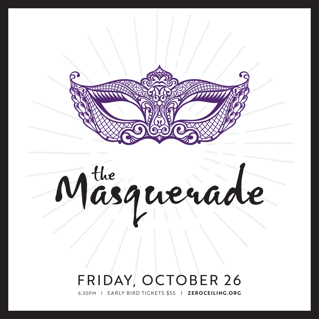 Zero Ceiling @zer0ceiling - Vintage Masquerade Vector (1080x1080), Png Download