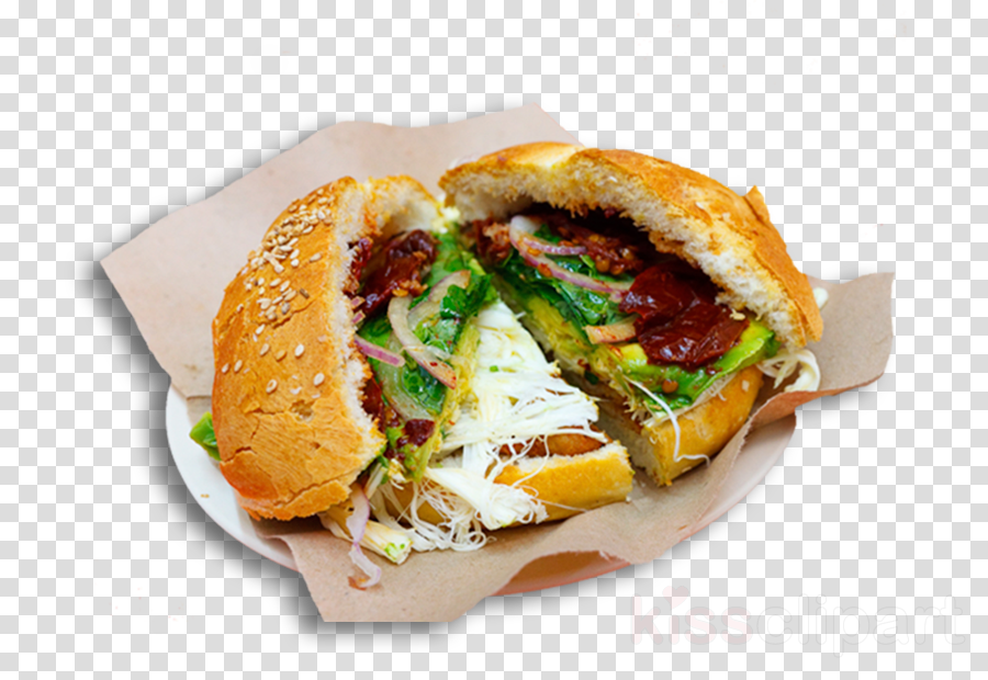 Cemitas Png Clipart Cemita Mexican Cuisine Taco - Cemita Poblana Png (900x620), Png Download