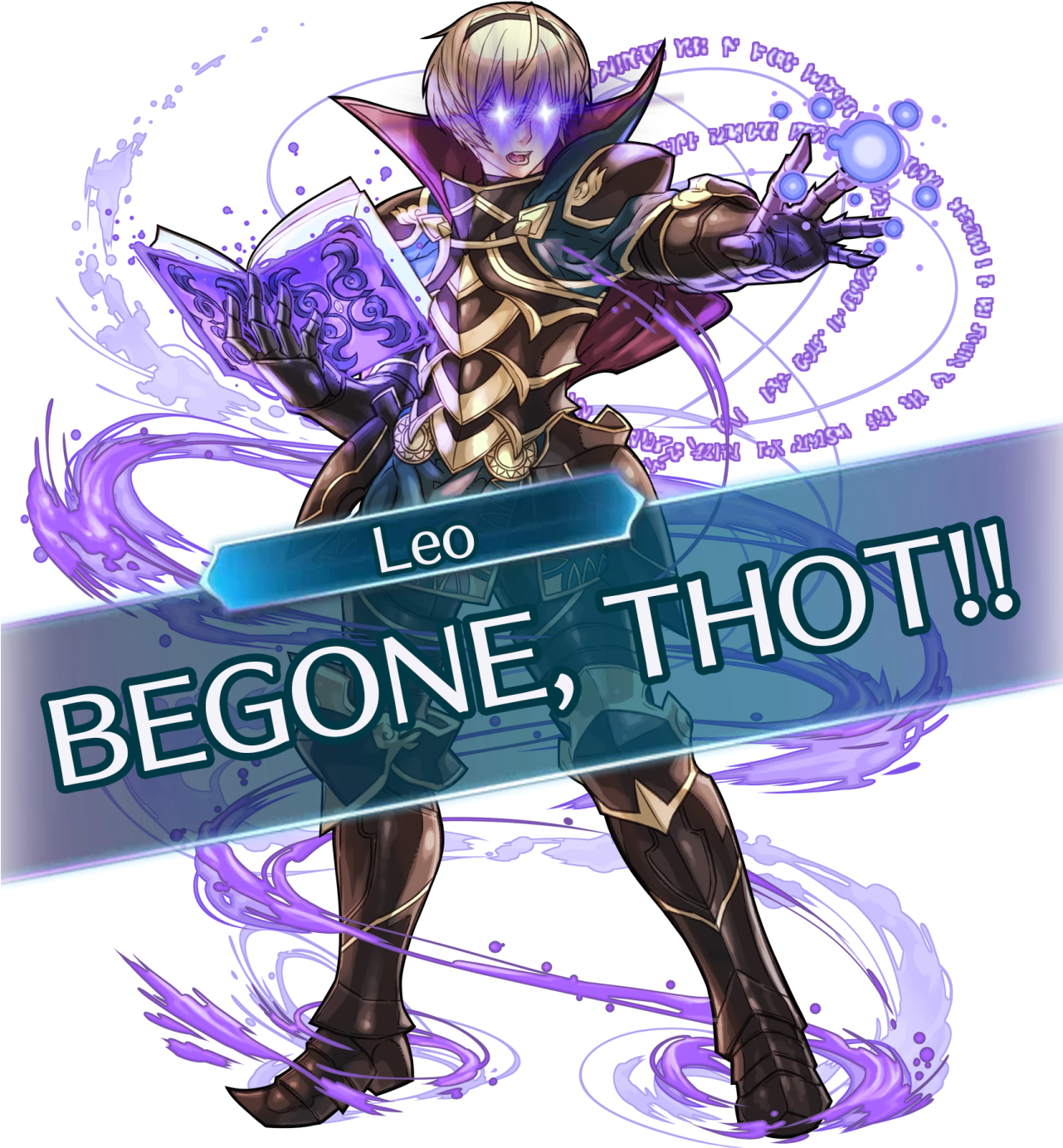 Of Course And I Hope You Enjoy My Content And Keep - Fire Emblem Heroes Leo Portrait (1280x1446), Png Download