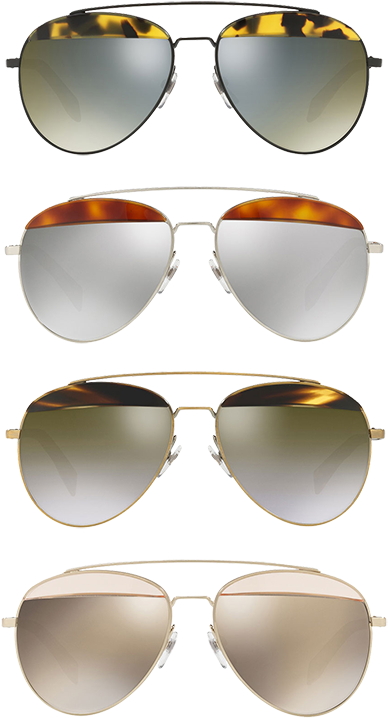 Aviator Sunglasses Png - Paon Aviator In Tortoise - Os (450x809), Png Download