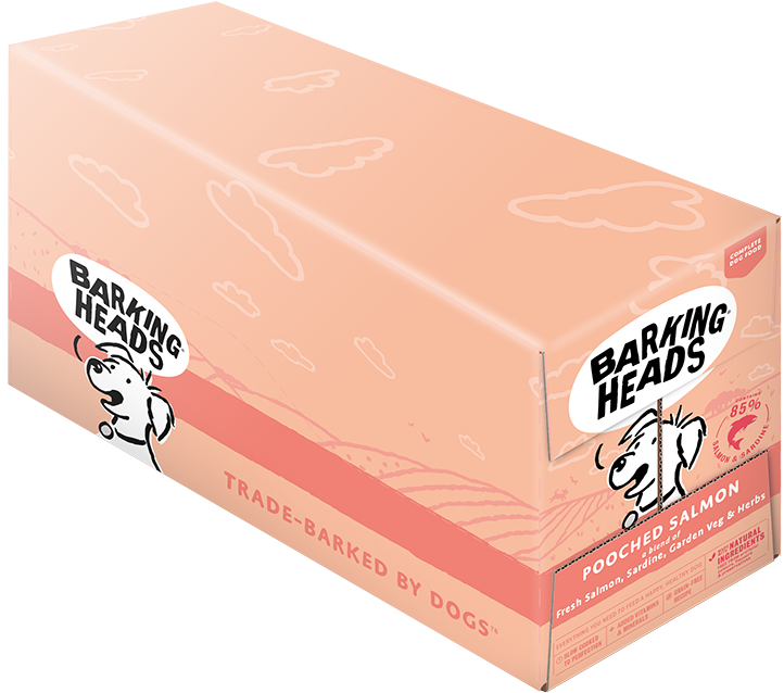 Barking Heads Pooched Salmon Wet Dog Food - Barking Heads (1000x707), Png Download